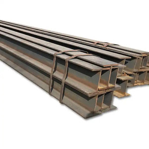Poutre en H en <span class=keywords><strong>acier</strong></span> laminé à chaud Q235B/Q345B pour la construction et les bâtiments industriels, services de découpe/soudage/pliage - Product Image 1