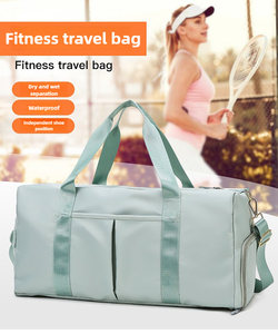 Bolsa de Gimnasio al por Mayor para Mujer con Compartimento para Zapatos, Bolso de Yoga Ligero y Grande - Product Image 2