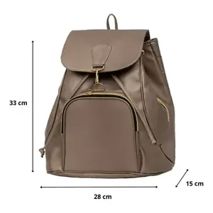 Sac à dos pour femme Fana Jezabel 15L, doublure en nylon de luxe, utilisation quotidienne, bandoulière, forme carrée, toutes saisons - Product Image 3