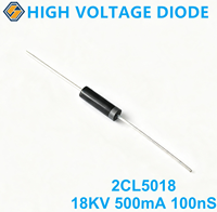 Diode haute tension 2CLG5018, redresseur haute tension 18kV 500mA 100nS, diode redresseuse à récupération ultra-rapide pour alimentation de rayons X