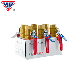Vanne à boisseau sphérique en cuivre Shanghai Hugong Q11F-16T 1 pouce pour l'alimentation en eau, le chauffage, la ventilation et la protection incendie - Product Image 3