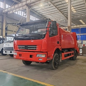 Camion de collecte et de compactage des déchets ménagers de 7,5 mètres cubes, fabriqué en Chine - Product Image 1