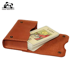 Étui en cuir pour cartes de tarot et cartes de jeu d'agression Werewolf, sac de rangement pour cartes de poker - Product Image 2