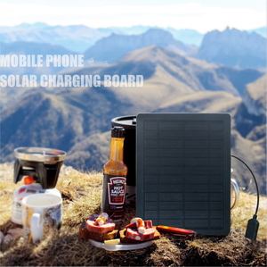 מתקפל לוח טעינה סולארית <span class=keywords><strong>5000Mah</strong></span> מובנה סוללה 6W Usb נייד מתקפל שמש מטען לטלפון נייד - Product Image 4