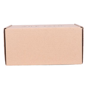 カスタムロゴ入り リサイクル可能 クラフト紙箱 再利用可能 段ボールパッケージ 専門OEM N式箱 グリッター付き - Product Image 6