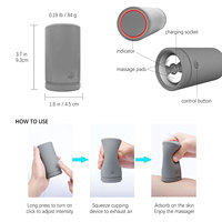 TENS – appareil électrique de Massage par ventouses en Silicone pour soulager les douleurs corporelles