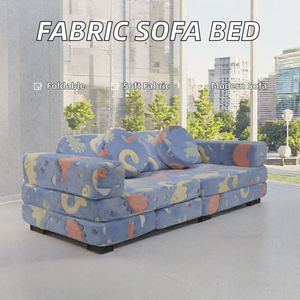 Sofá Cama Seccional Plegable de Tela de Alta Calidad, Diseño Moderno para Sala de Estar, Dormitorio, Apartamentos y Villas - Product Image 2