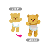 Jouets ODM en peluche ours en peluche animaux en peluche jouets pour animaux de compagnie grossistes doux bébé Anime OEM poupées en peluche jouets en peluche personnalisés