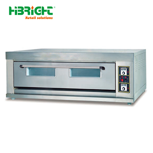 Horno de cubierta de Control eléctrico de panadería comercial de tamaño pequeño Highbright, máquina multifunción duradera para hornear pizza y pan, 2000W - Product Image 1