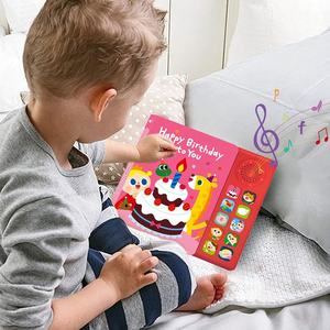 Livre sonore personnalisé avec comptes-grosses <span class=keywords><strong>pour</strong></span> bébés, série éducative audio, format 20 cm - Product Image 2