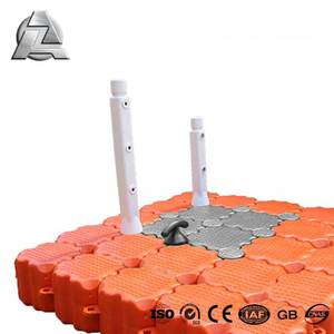 Bloque de Pontón Cuadrado de Color Naranja de 50 cm x 50 cm x 40 cm, con una Resistencia <span class=keywords><strong>a</strong></span> la Tensión Diagonal Superior <span class=keywords><strong>a</strong></span> Veintisiete Kilonuevos - Product Image 4