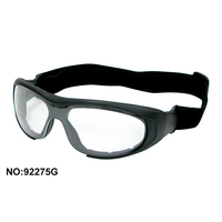 Lunettes de sécurité Ansi Ce En166 anti-buée résistantes avec sangle interchangeable