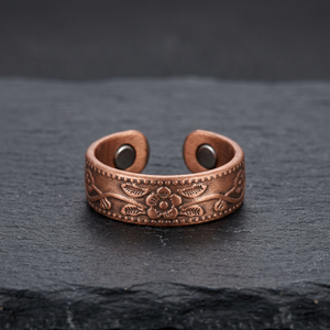 แหวนทองแดงขัดเงาสุดหรูสำหรับปีใหม่และเปิดเทอม - Product Image 1