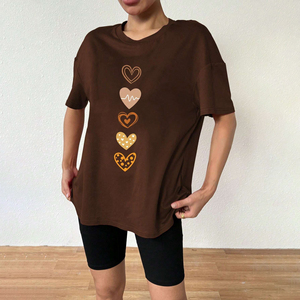 Bán Buôn Womens Thời Trang Áo Thun Áo Sơ Mi Mùa Hè Cao Đường Phố Mặc Giản Dị TEE Trang Phục Cho Phụ Nữ - Product Image 5