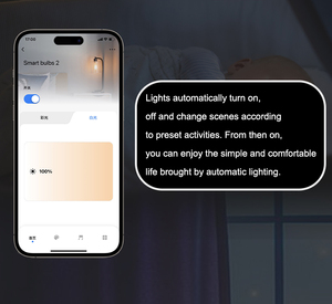 Tùy Chỉnh RGB Thông Minh Bảng Đèn Thay Đổi Độ Sáng <span class=keywords><strong>LED</strong></span> Bàn Ánh Sáng Cảm Ứng Cảm Biến Không Dây Wifi Ứng Dụng Điều Khiển Có Thể Sạc Lại Cạnh Giường Ngủ Phòng Khách - Product Image 5