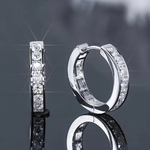 Orecchini a Cerchio Geometrici per Donne, Accessori per Orecchie Semplici per Uso Quotidiano - Product Image 3
