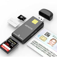 Lecteur de carte à puce EMV sans fil pour Android avec interface audio 3,5 mm pour les paiements dans les restaurants et les magasins