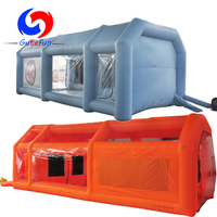 Cabine de peinture gonflable portable de grande taille pour la réparation automobile, vente en gros