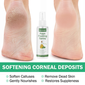 Nhãn hiệu riêng cây trà chân lột phun tẩy tế bào chết và loại bỏ da chết chăm sóc chân sản phẩm chăm sóc OEM mooyam chân lột phun - Product Image 5