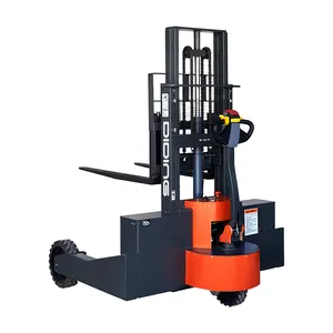 Most Popular In 2024 1Ton 1.5Ton Pallet Stacker Forklift DIDING Portable Forklift Electric Sacker