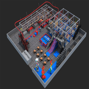 Commercial American Adventure Indoor <strong>Playground</strong> Ninja Warrior <strong>Obstacle</strong> <strong>Course</strong> Equipment Projects for Kids - Product Image 4