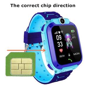 Q12 Kids Smart <b>Watch</b> SOS Anti-Lost Feature Sleep Tracker IP67 2G Sim Card Clock Call Location Tracker <b>Compass</b> Q19 I19 Baby - Product Image 2