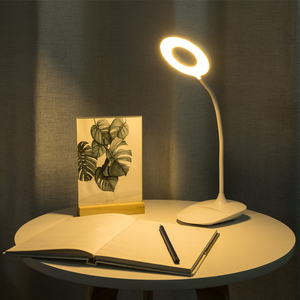 Lampe de bureau tactile OEM à 3 gradateurs GL-36DC pour enfants Lampe de table rechargeable par USB Veilleuse Support de téléphone pour étude de lecture en intérieur - Product Image 1