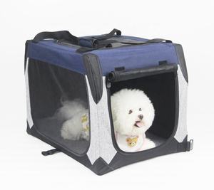 Huisdier Reisdrager <span class=keywords><strong>3</strong></span> Deur Opvouwbare Huisdieren Buiten Hondenkrat Kennels Fabrikanten Zachte Indoor Huis Kooien Dragers En Huizen - Product Image 1