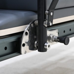 Machine de Pilates <span class=keywords><strong>Reformer</strong></span> de studio professionnelle en aluminium noir de haute qualité, appareil de fitness commercial à corps équilibré - Product Image 4
