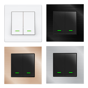 China Factory EU 220V Wifi Black Smart Switch Wifi Smart Switch Funciona con <span class=keywords><strong>Alexa</strong></span> y Google Home - Product Image 2