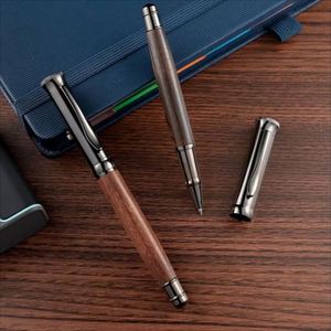 Environmentally Friendly Redwood Wooden Ballpoint <b>Pen</b> with logo Elegant <b>Pen</b> Signature <b>Pen</b> Suitable for Use in Business Scenarios - Product Image 3