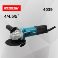 Meuleuse d'angle à poignée courte MEINENG 4039, 950W, 11000 tr/min, outil électrique filaire pour la découpe et le polissage des métaux