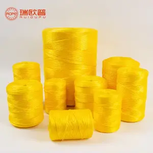 Высококачественные 100% полипропиленовые шпагаты для упаковки сена, высококачественные пластиковые упаковочные веревки для продажи