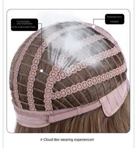 วิกผมสังเคราะห์ทรงบ๊อบ<span class=keywords><strong>สั้น</strong></span>ตรงสีดำ ตัดตรงพร้อมหน้าม้าเรียบร้อย ทนความร้อน ใช้ได้ทุกวัน วิกเต็มศีรษะ - Product Image 4