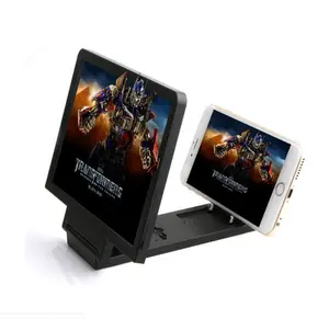 Phone screen amplifier lens phone hd video amplifier lazy bracket 3D screen display