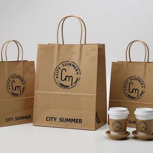 Premium Tea <b>Paper</b> Bags with Custom Cord Handles Mini Tiny Gift Bag Sets for Branded Shopping Packaging - Product Image 6
