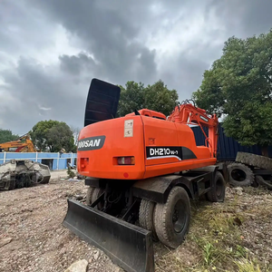 Excavadoras de Ruedas Usadas Doosan 210 a Precio Accesible, Excavadora de Ruedas Usada Doosan DH210W-7 DH210W de Corea, Doosan 210 en Venta - Product Image 5