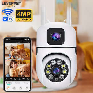 PTZ Pan-Tilt CMOS 2MPカラーナイトビジョンホーム防犯カメラモーショントラッキングとWiFi付き - Product Image 4