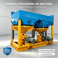 Machine de gravitation à double chambre pour la séparation des minerais dans les installations minières