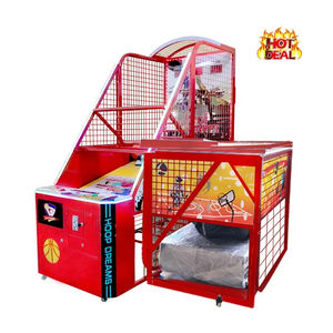 Simulateur de tir au <span class=keywords><strong>basket</strong></span>-ball pour enfants LIFUN, machine de jeu d'arcade de rue pour divertissement, machine de sport interactive de boxe - Product Image 1