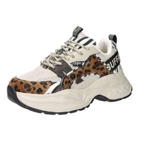 Baskets pour femmes Buffalo, chaussures de sport en maille à imprimé léopard, taille 40 - Product Image 6