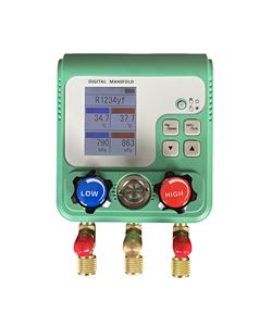 Hvac R410A <strong>R134A</strong> <strong>Refrigeration</strong> <strong>Gauge</strong> Air Pressure Digital Type <strong>Manifold</strong> <strong>Gauge</strong> - Product Image 2