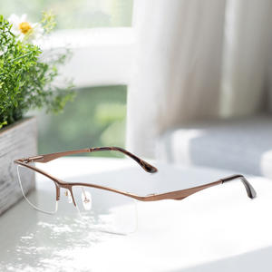 半額アルミニウムマグネシウムスクエアガラスレンズ光学ガラスブルーライトブロック - Product Image 3