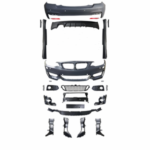 Kit de carrocería completo para <span class=keywords><strong>BMW</strong></span> 2Series F22 F23, actualización a M Sport Style, Kit de carrocería, Kit de conversión F87 modificado, montaje de parachoques trasero delantero - Product Image 2