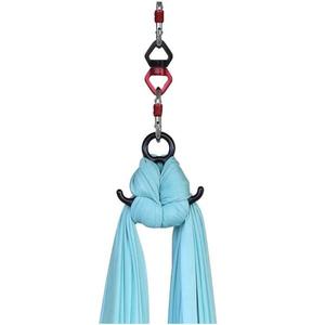 Kit de hamac volant en soie aérienne pour yoga, en tissu nylon, pour entraînement corporel - Product Image 3