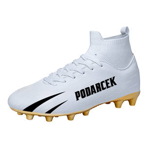 <span class=keywords><strong>Botas</strong></span> <span class=keywords><strong>de</strong></span> Fútbol Personalizadas <span class=keywords><strong>de</strong></span> Fábrica OEM en Venta Online para Hombres y Niños, Guayos para Fútbol Negros - Product Image 2