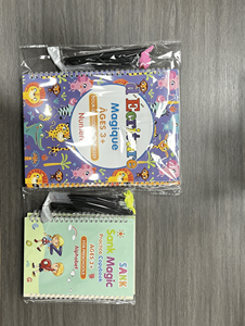 Nuovo Quaderno <span class=keywords><strong>Magico</strong></span> Francese Riutilizzabile con Rilegatura a Spirale, Carta Stampata per Esercizi di Calligrafia e Scrittura a Mano, Regalo per Bambini - Product Image 5