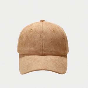 Gorra de Béisbol de Gamuza de Lujo de Alta Calidad, Gorra de Perfil Bajo Estilo Dad Hat, Gorra Deportiva de Moda Hip Hop, Gorras de Gamuza, Gorra de Béisbol - Product Image 3