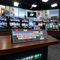 Clavier de raccourcis professionnel pour le montage vidéo pour Adobe Premiere Pro pour Mac, clavier sans fil Bluetooth rétroéclairé
