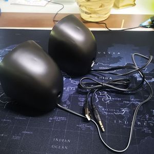 ลำโพงพกพาแบบใช้พลังงานจาก USB มินิสเตอริโอพร้อมไฟ LED สำหรับคอมพิวเตอร์แล็ปท็อปเดสก์ท็อป - Product Image 2